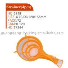 strainer(4pcs) en plastique